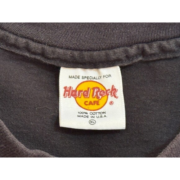 HARD ROCK CAFE HONOLULU Men's Short Sleeve Black T-Shirt XL - Picture 4 of 4